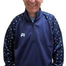 1/4 Zipped Pullover Navy